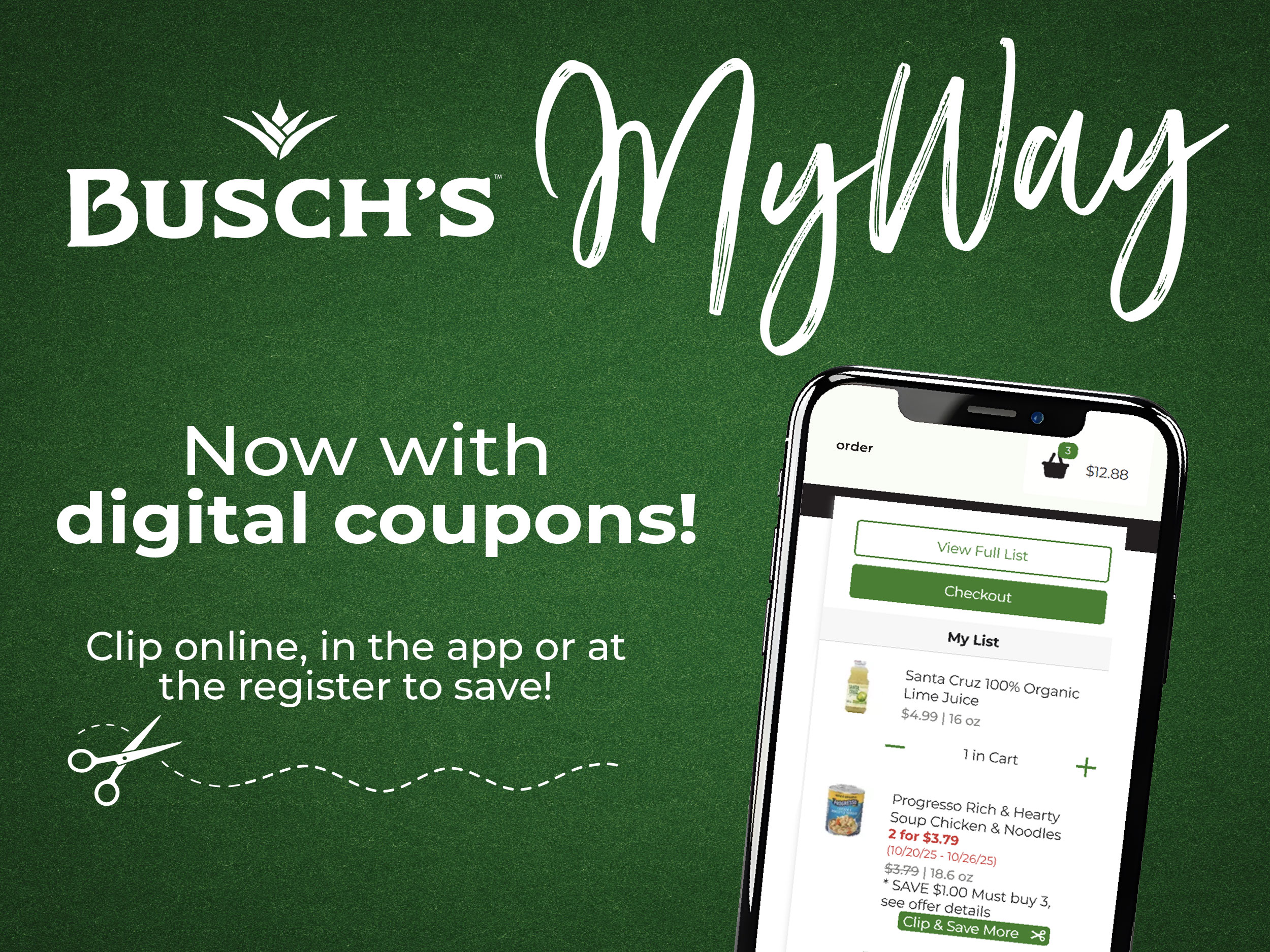 Fresh fruits and vegetables are available at Busch's Food Market in Ann Arbor, MI