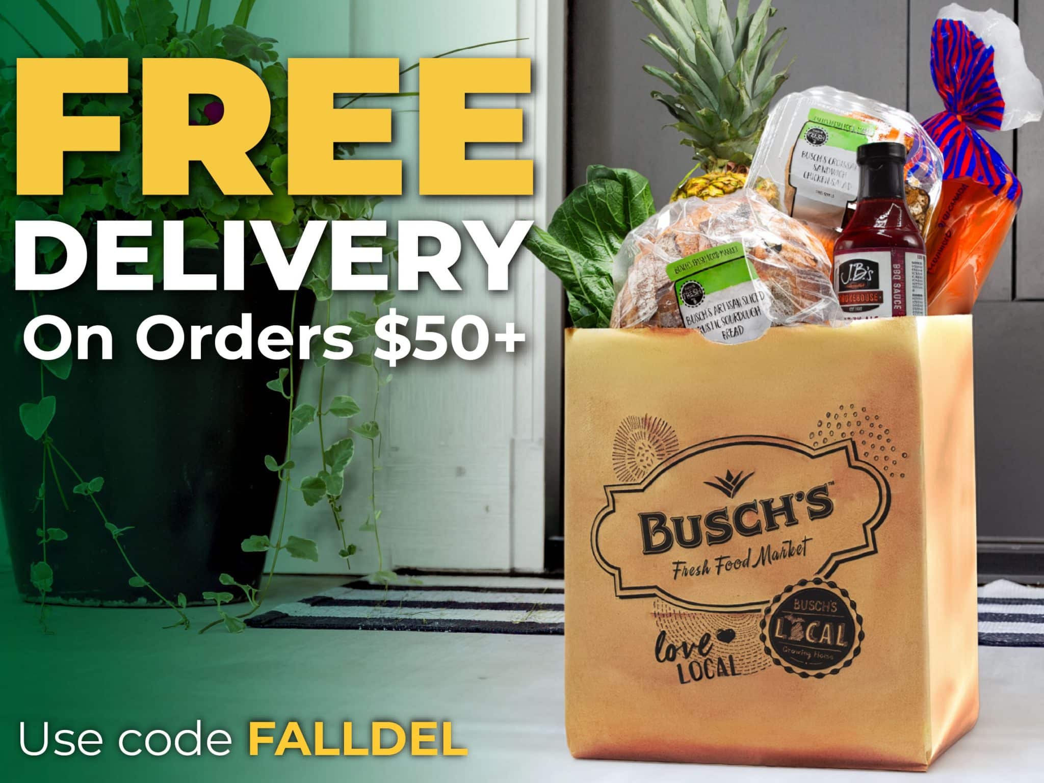Online grocery promotions at Busch’s Fresh Food Market in Southeastern Michigan