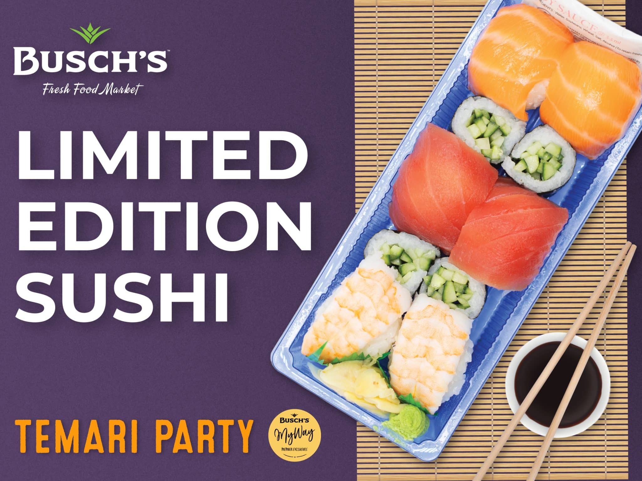 Busch's Limited Edition Hatch Chile Pepper Roll, the MyWay Sushi of the Month.