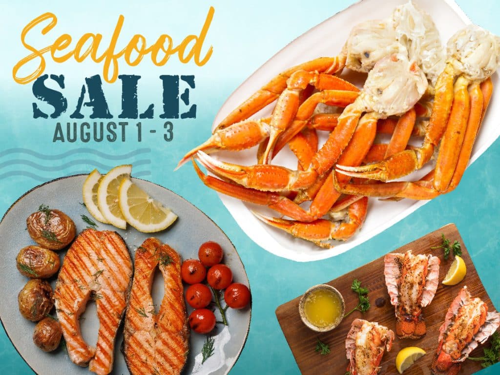 3 Day Seafood Sale Header