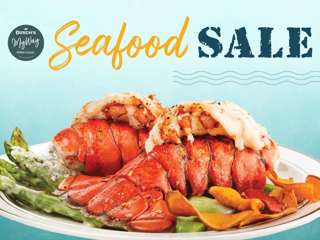 Weeklong Seafood Sale Graphic