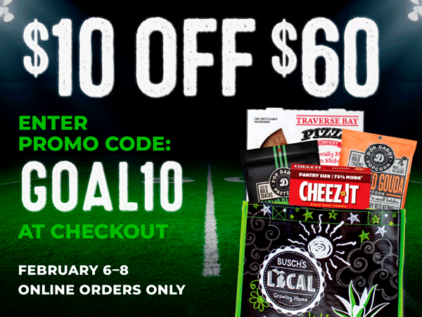 Online Only $10 off $60Enter Code: Goal10 2/6 - 2/8 Only 
