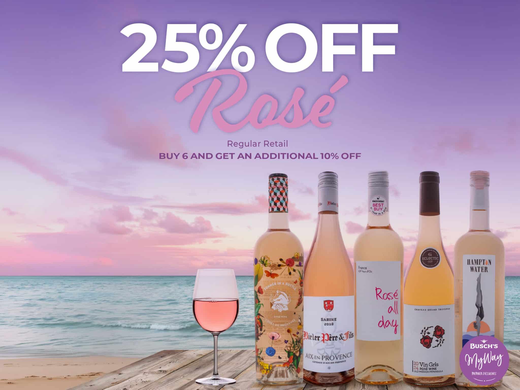 Save at Busch's 3 Day Wine Sale May 1 - 3