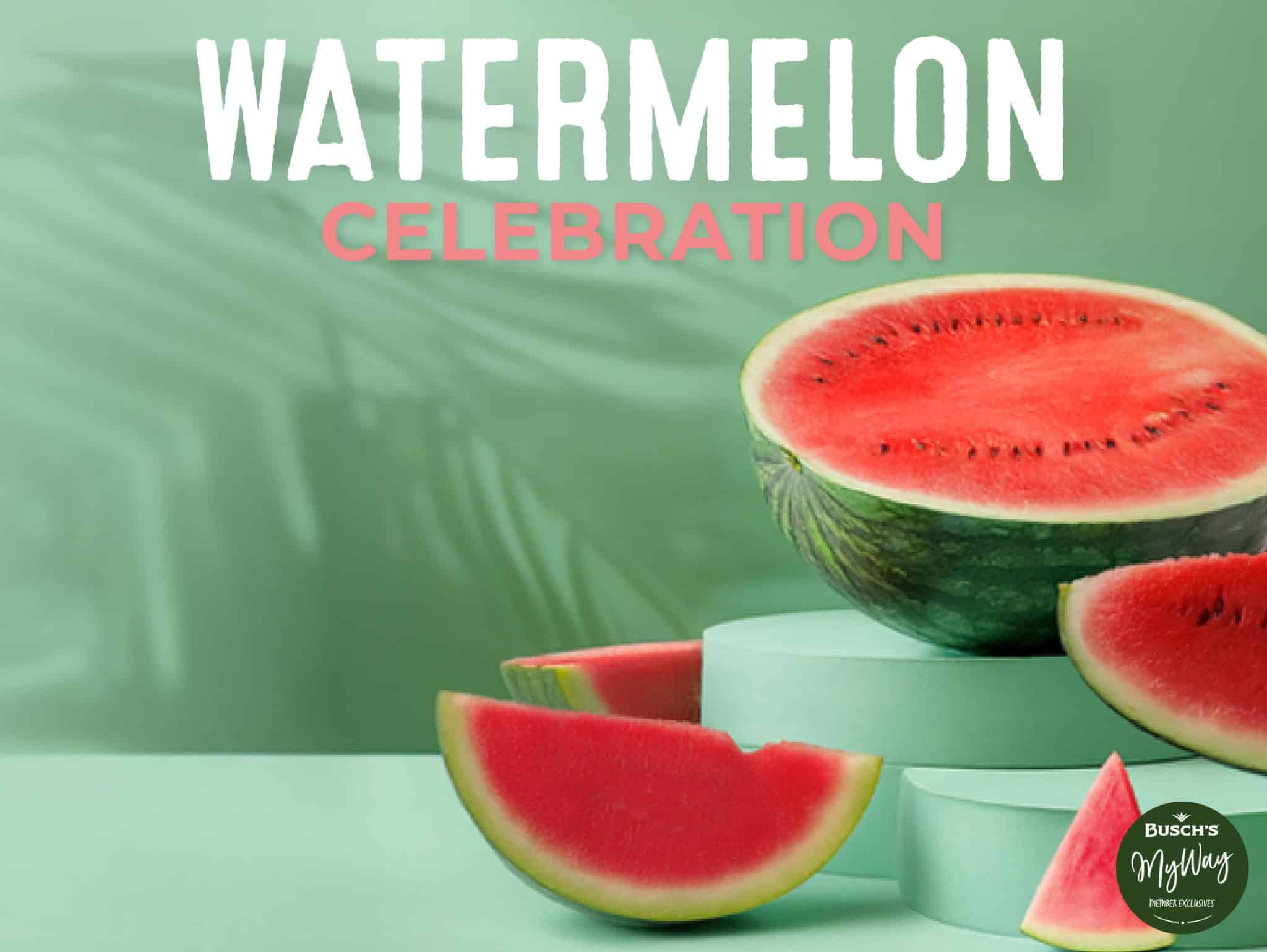 busch's watermelon celebration