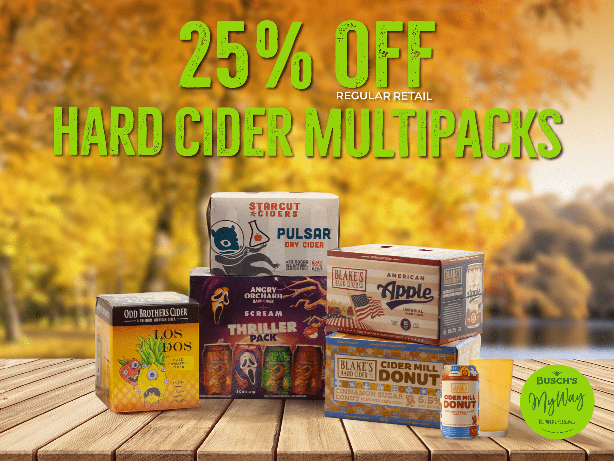 25% Off 19.2 oz Craft Beer & Seltzer sale July 13 - 26