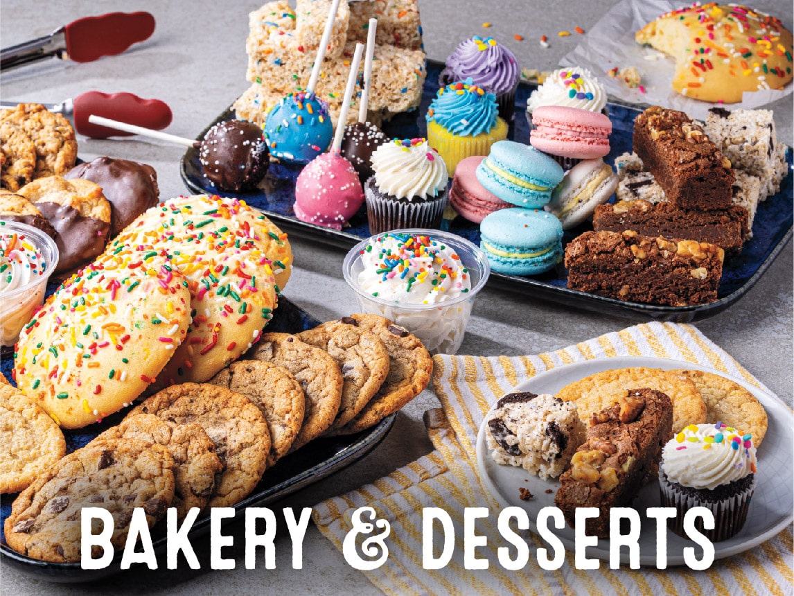 Assorted cookies, cupcakes, macarons, and brownies in Southeastern Michigan