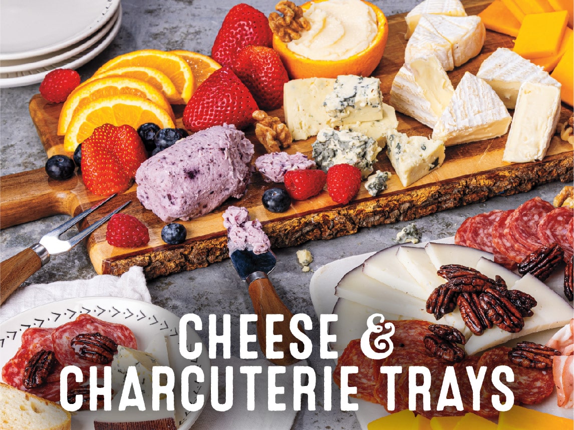 Cheese and charcuterie board with fruit, nuts, and meats in Southeastern Michigan