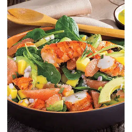 Grilled Lobster Tail Salad Reciepe Image