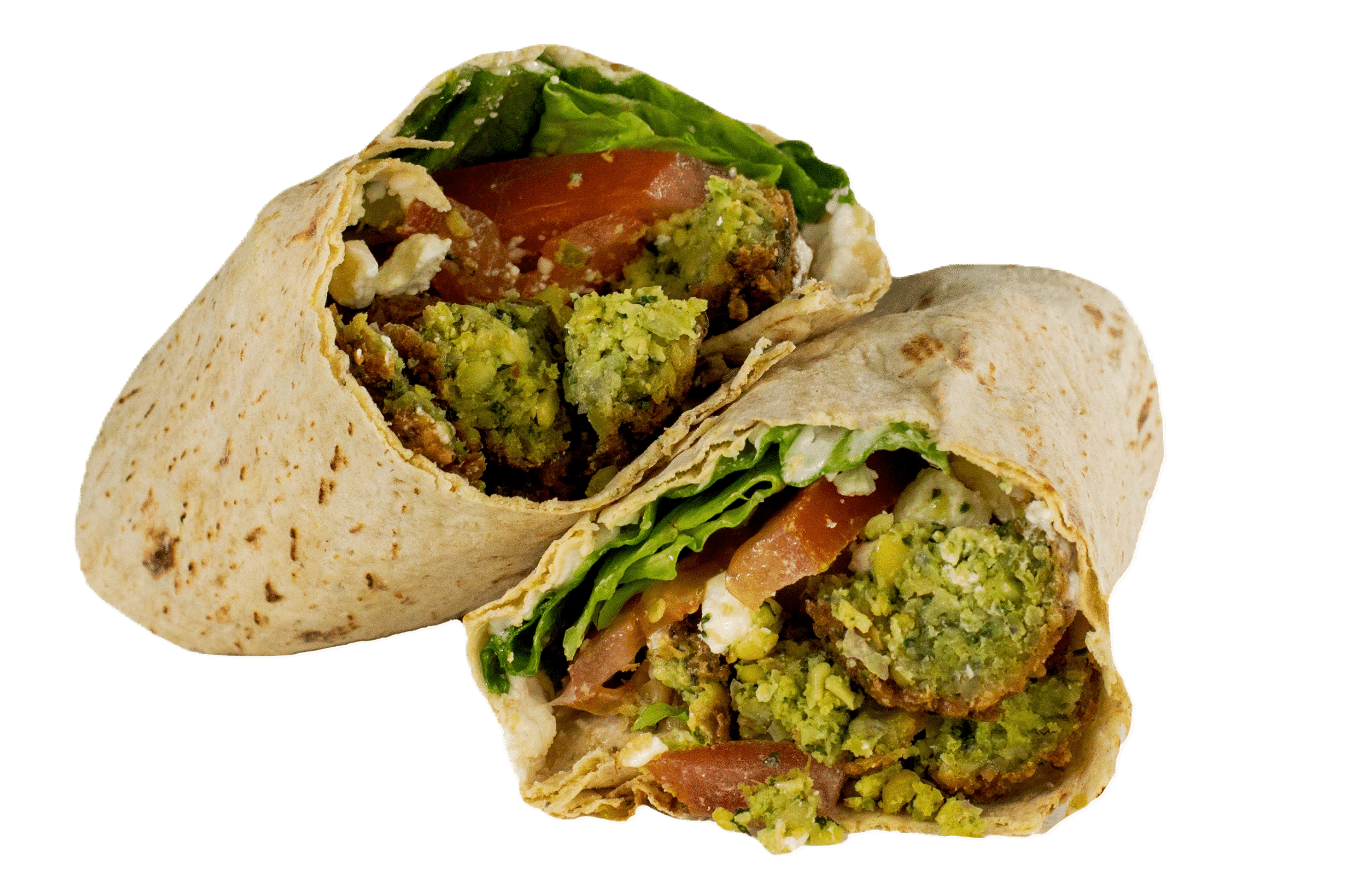 A close view of Busch's Fresh Food Market Middle Feast Falafel Fix Sandwich