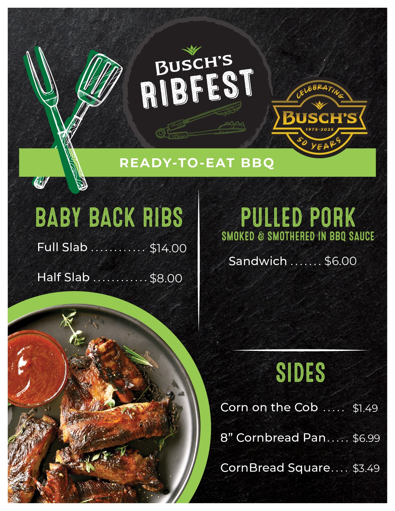 Ribfest Menu & Prices 