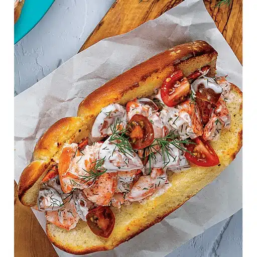 Heirloom Tomato-Dill Lobster Roll