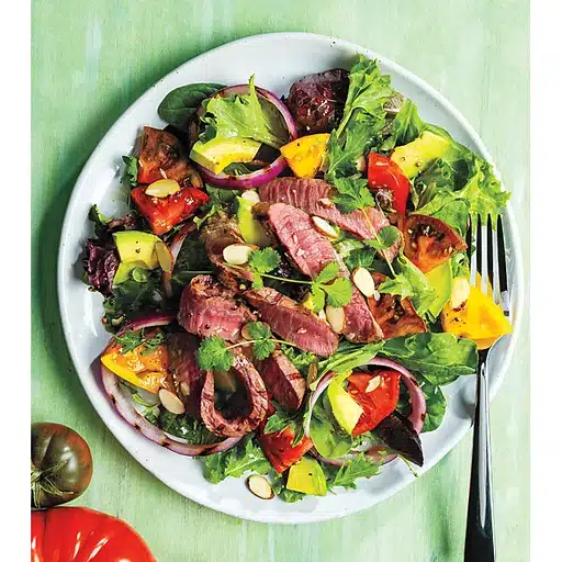 Grilled Steak & Avocado Summer Salad
