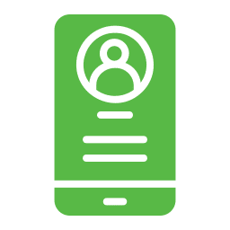 Icon of a mobile phone